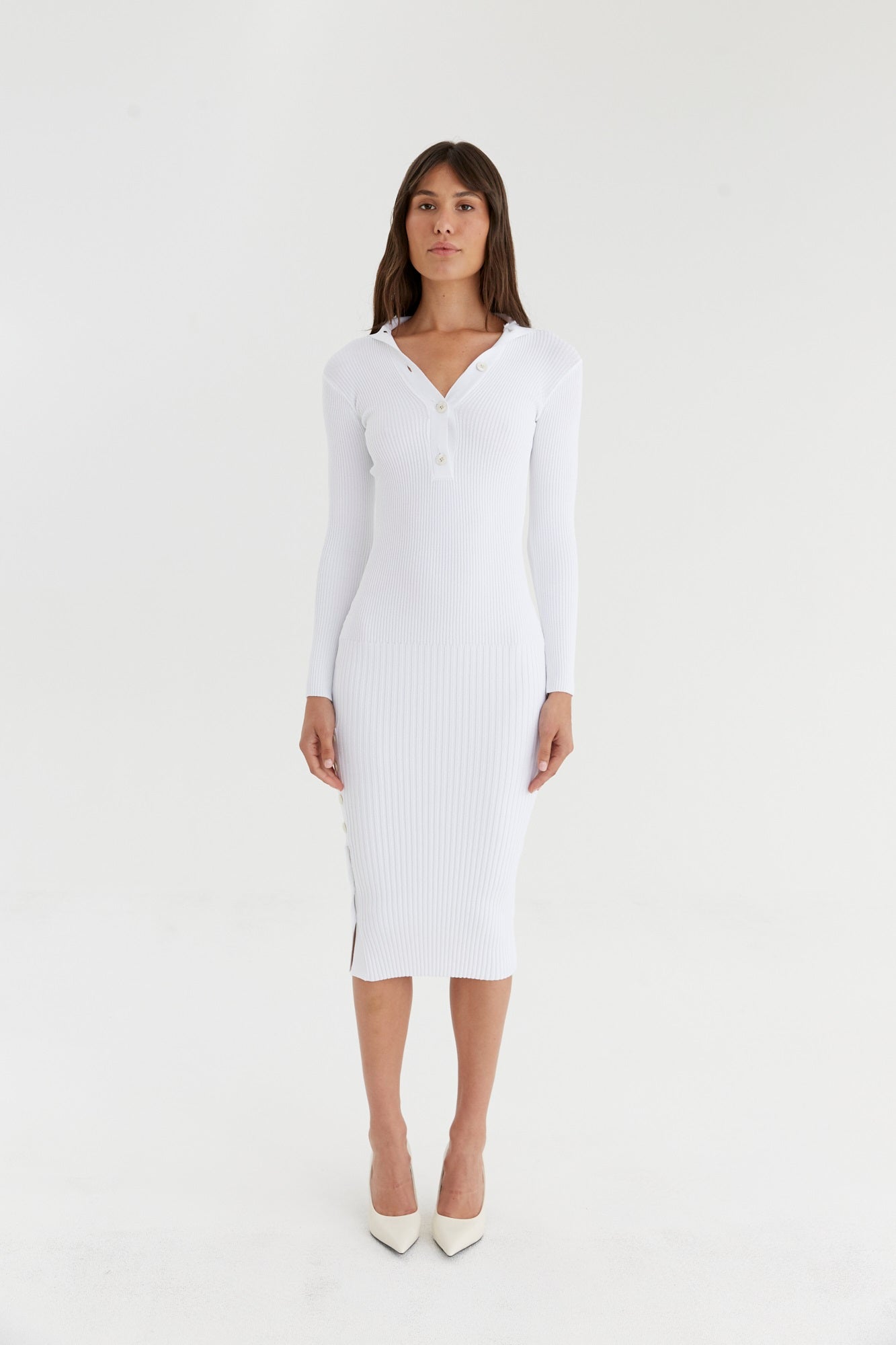 Ines Knit Dress Long Sleeve