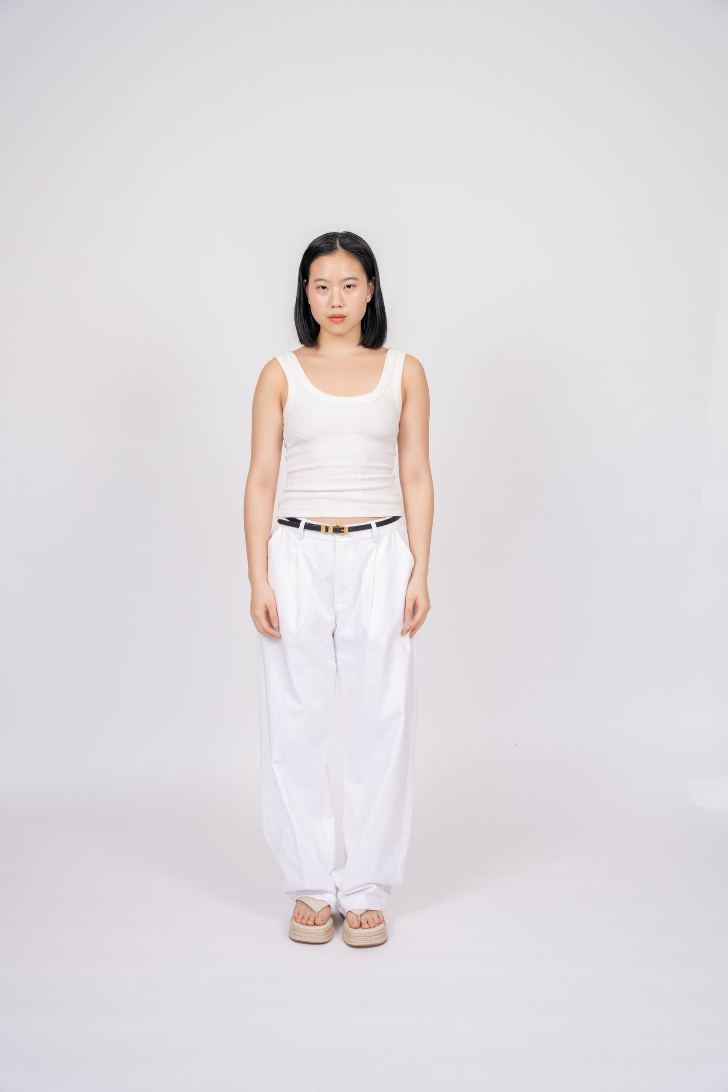 COMING SOON  Ilena Linen Pant White