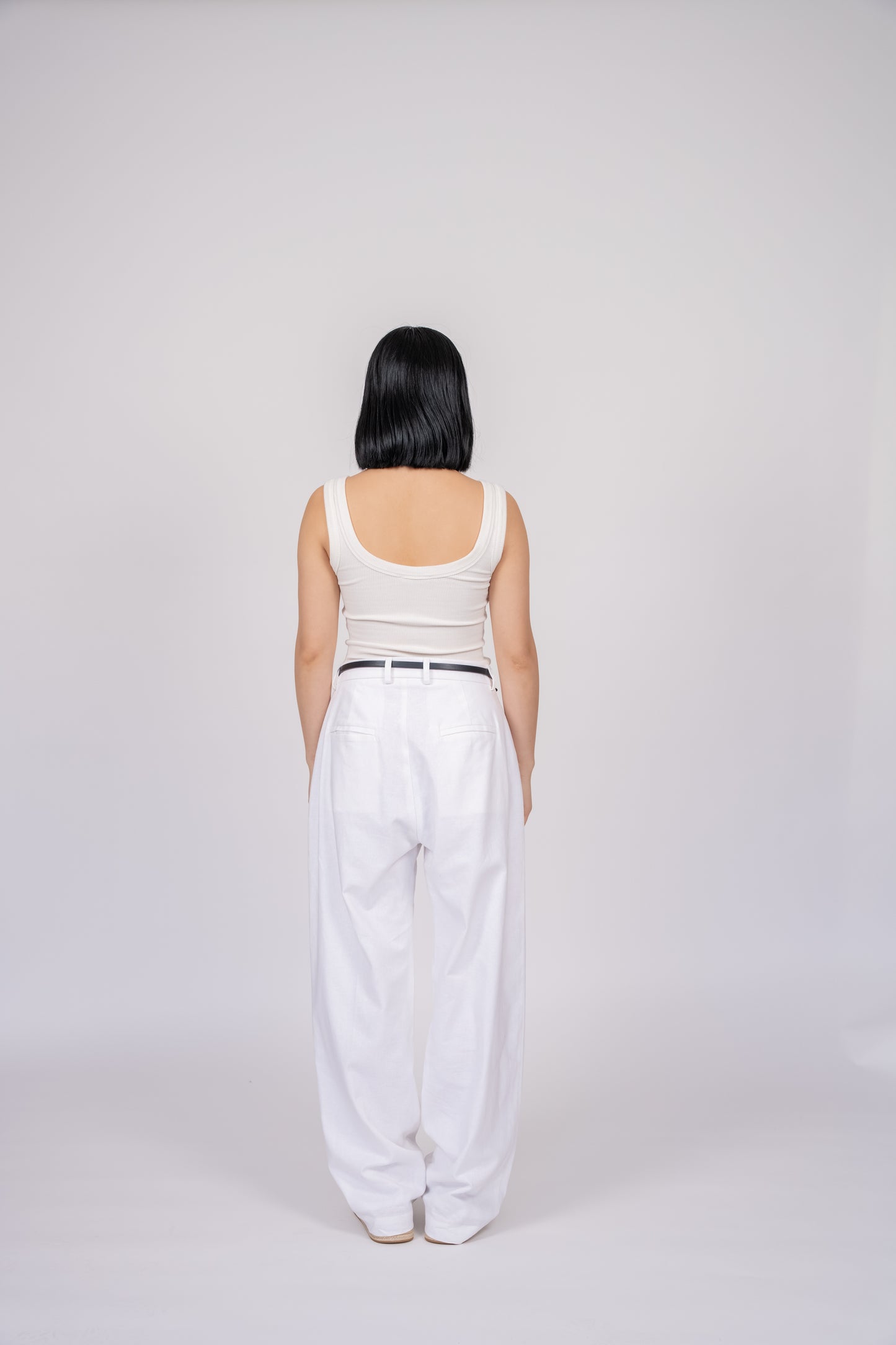 COMING SOON  Ilena Linen Pant White