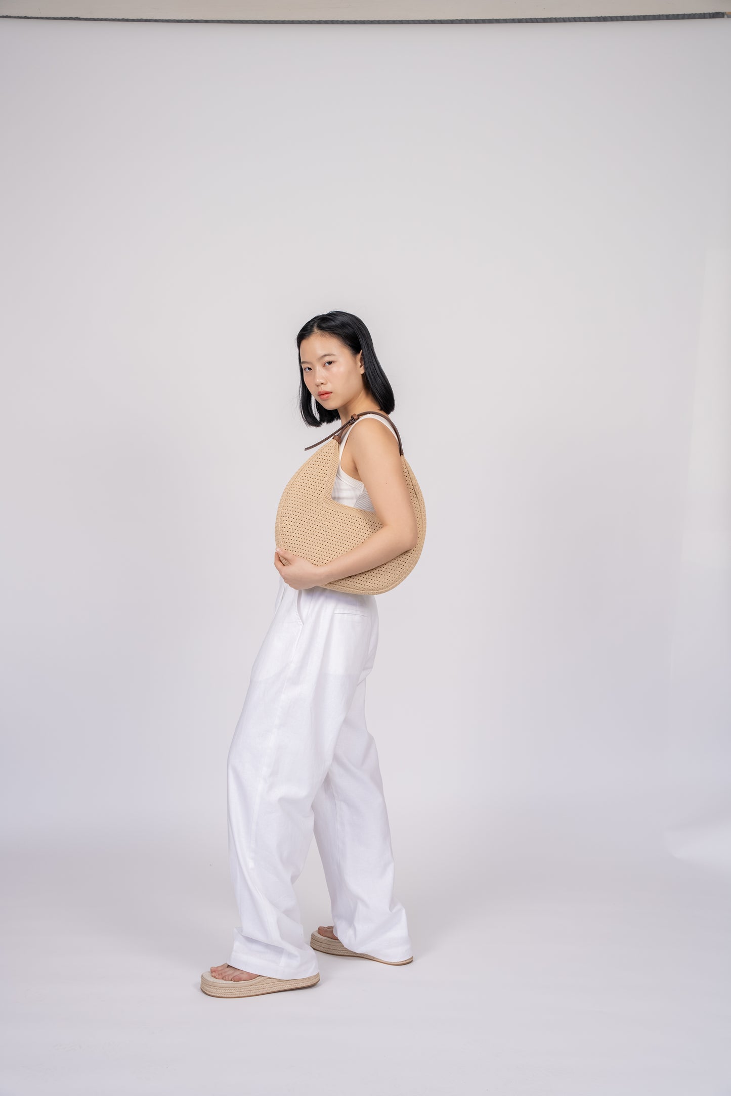 COMING SOON  Ilena Linen Pant White